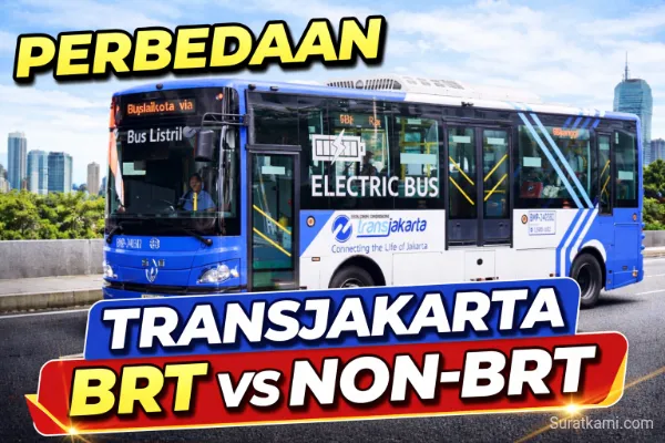 Perbedaan Transjakarta BRT dan Non-BRT, Mana Lebih Cepat?