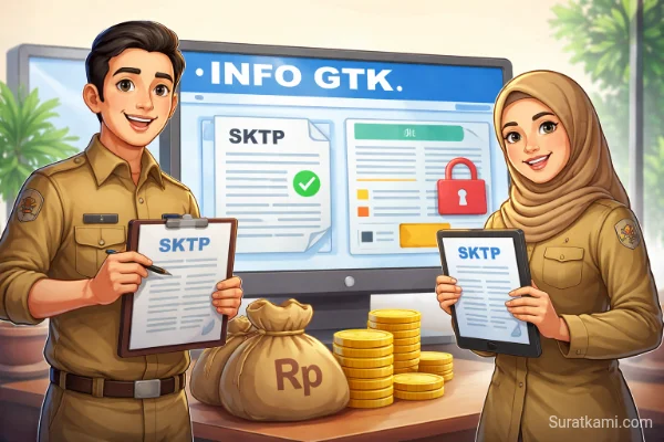 SKTP Januari–Maret 2026 Mulai Terbit, Guru Diminta Pantau Info GTK