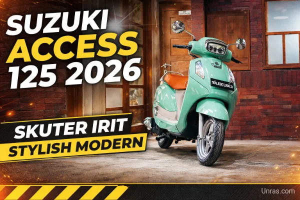 Suzuki Access 125 2026, Skuter Irit Stylish Modern