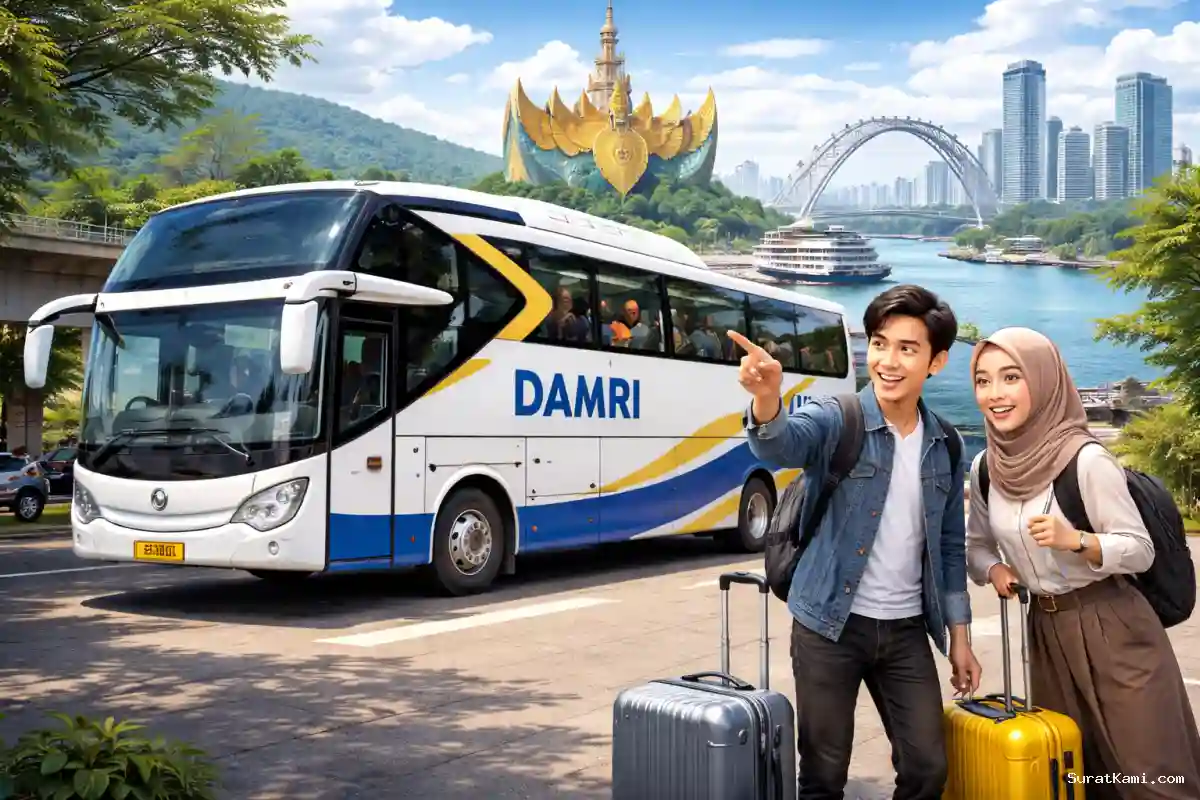 DAMRI Buka Rute Metro–Tangerang via Lampung 2026