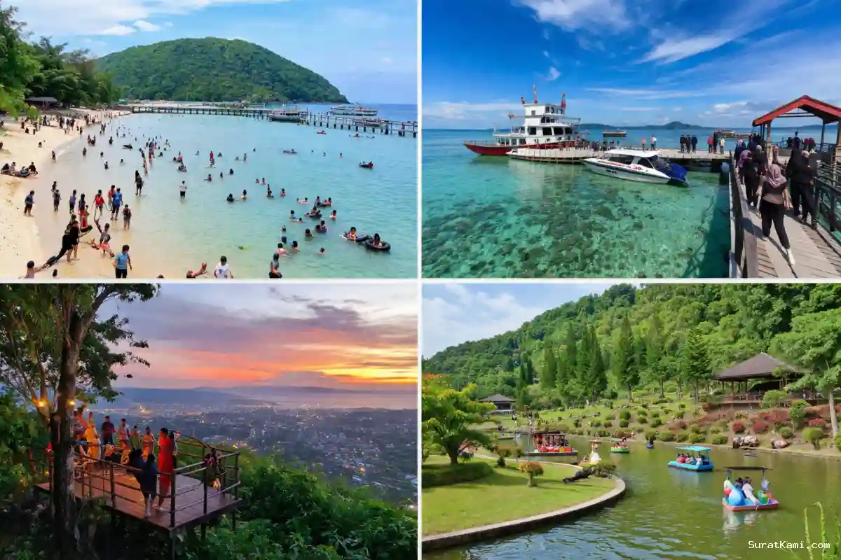Destinasi Wisata Lampung Dipadati Pengunjung Saat Libur Panjang
