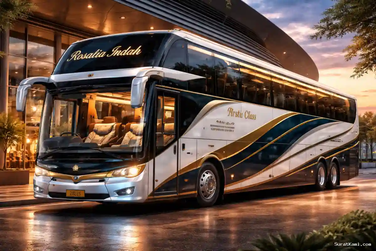 Gokil! Rosalia Indah 2026 Hadirkan Bus Rasa Hotel Bintang Lima
