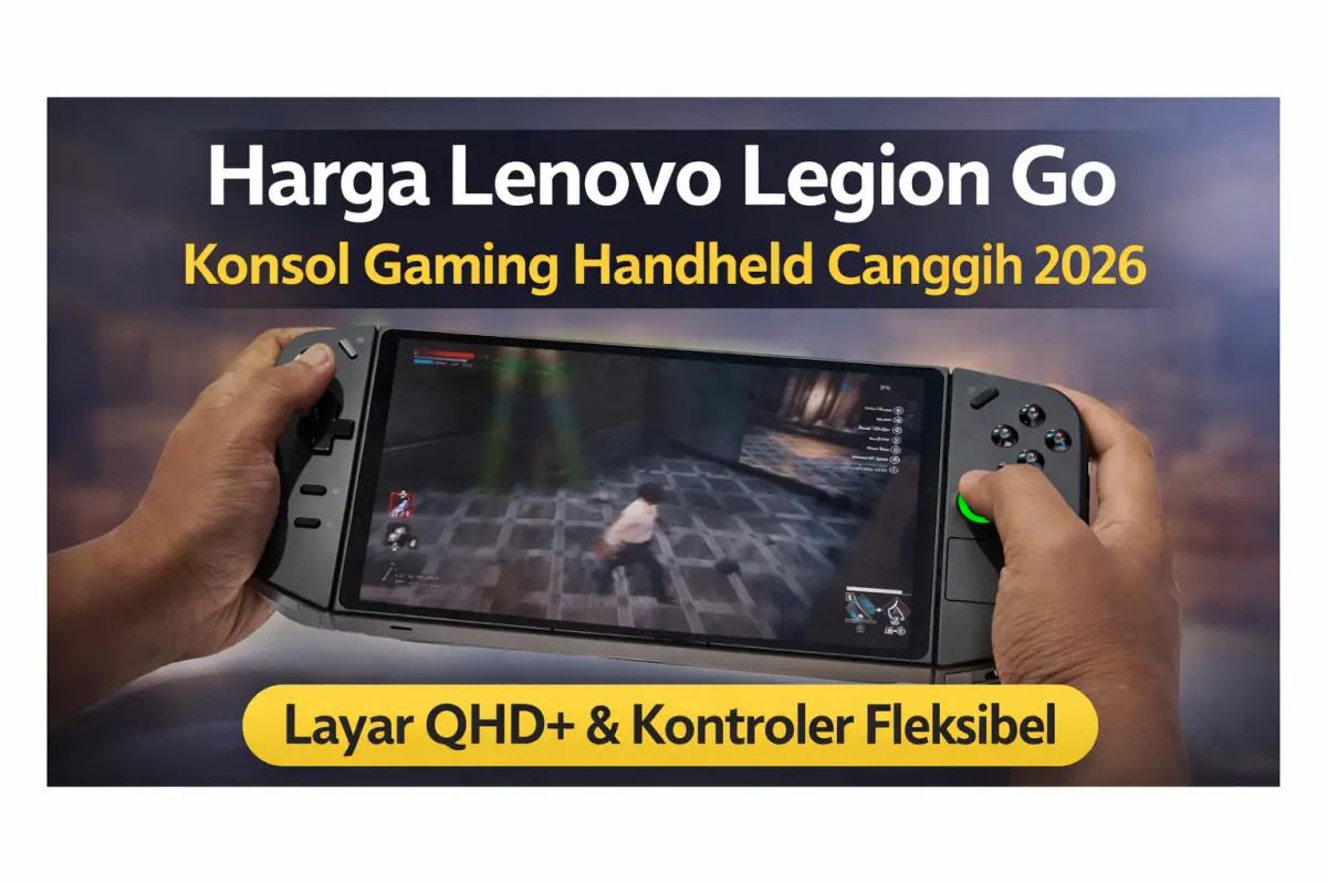 Harga Lenovo Legion Go, Konsol Gaming Handheld Canggih 2026