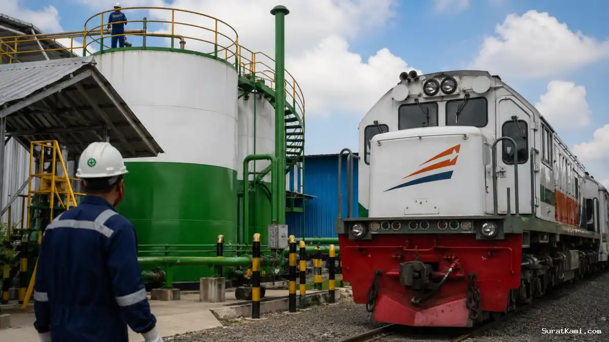 Implementasi Biodiesel B50, KAI Siap Operasional Aman