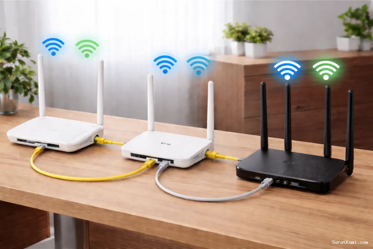 Jaringan Dual Band Tetap Aktif Meski Melawati Router 2.4GHz