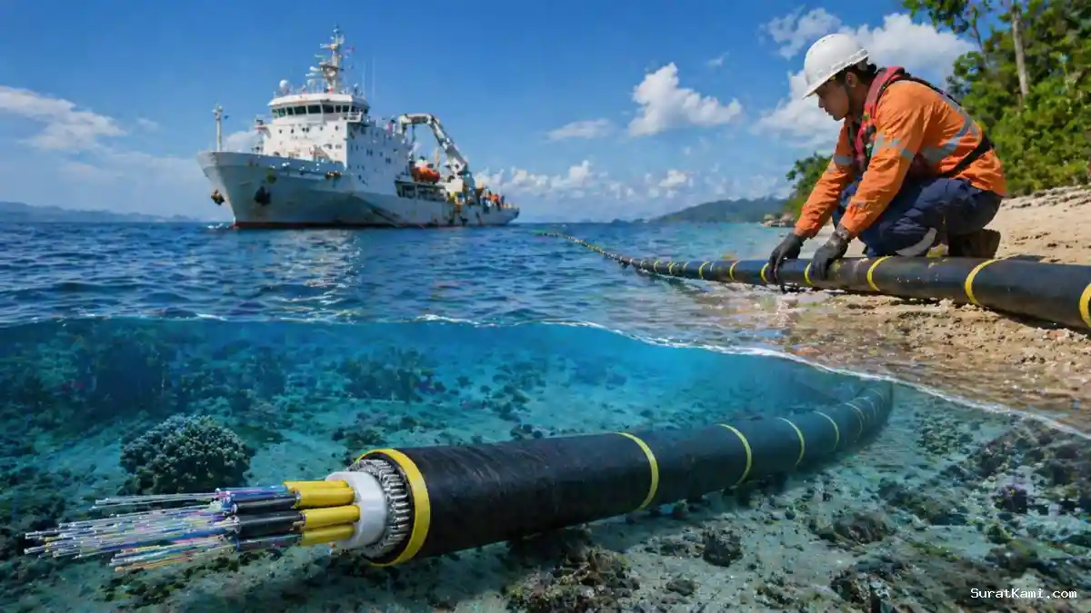 Kabel Laut Indonesia Diperkuat untuk Era AI