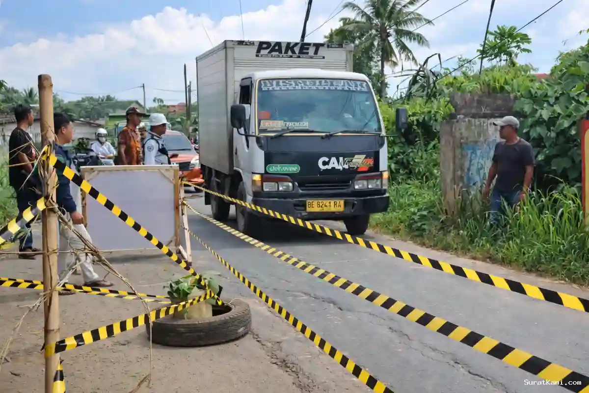 Perbaikan Jalan R.A. Basyid & Jembatan Pendem Karang Sari
