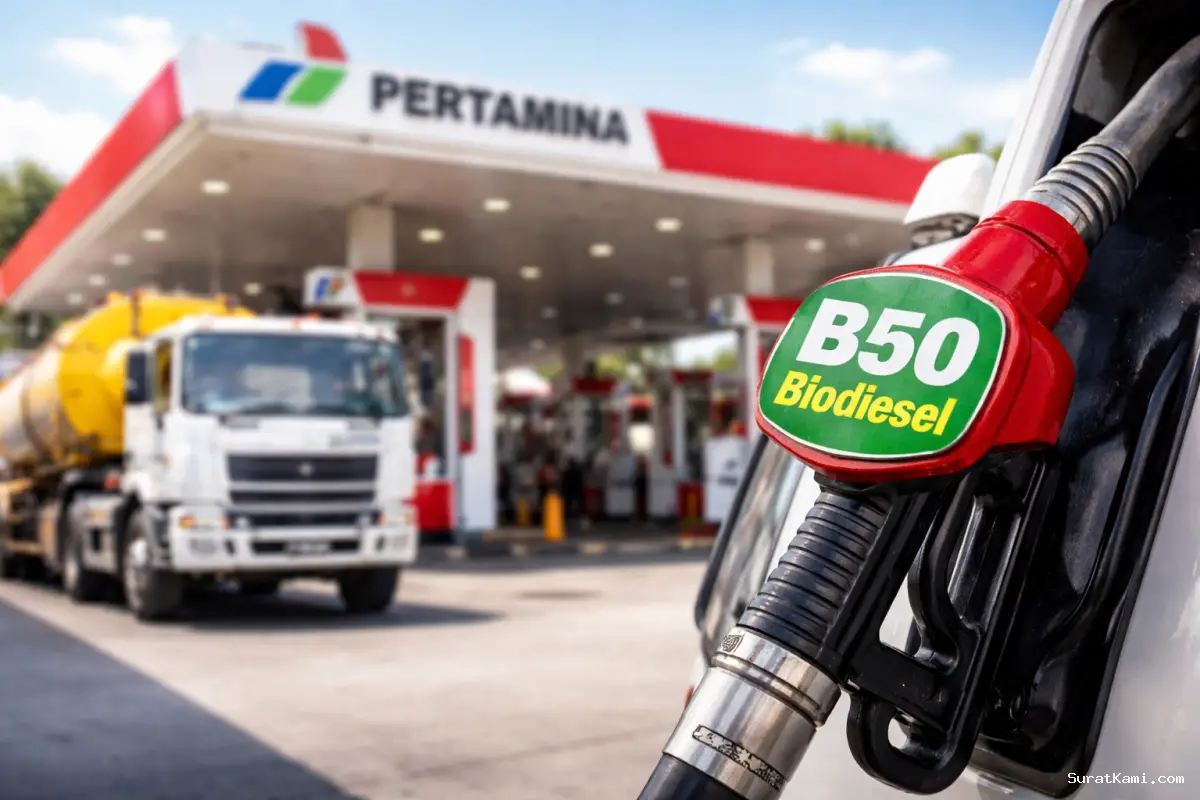 Pemerintah Terapkan Biodiesel B50 Mulai Juli 2026