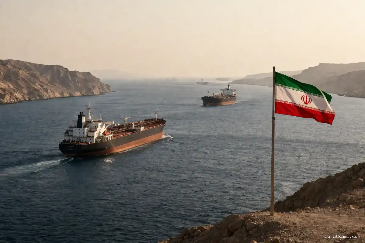 Iran Buka Selat Hormuz, Harga Minyak Dunia Langsung Anjlok