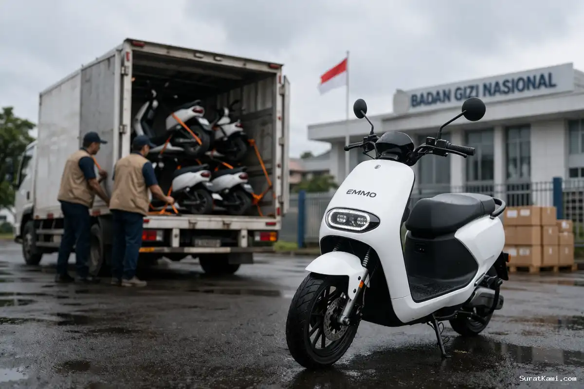 Kontroversi Motor Listrik Emmo, Pesanan BGN Jadi Sorotan