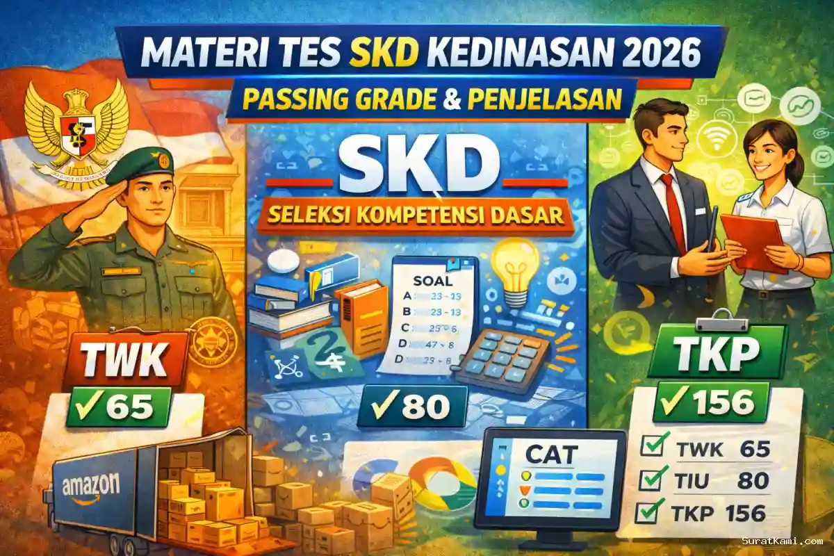 Materi Tes SKD Kedinasan Lengkap dan Passing Grade