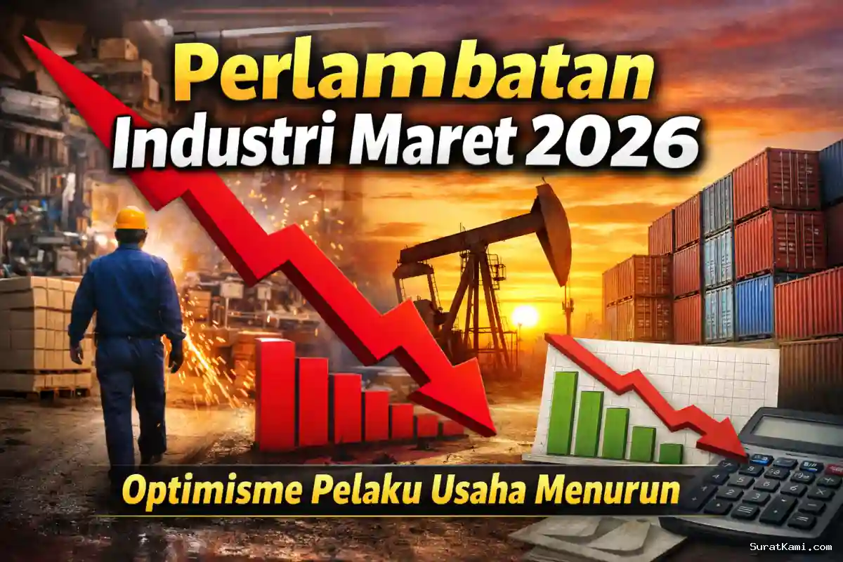 Perlambatan Aktivitas Industri Maret 2026, Optimisme Pelaku Usaha Menurun