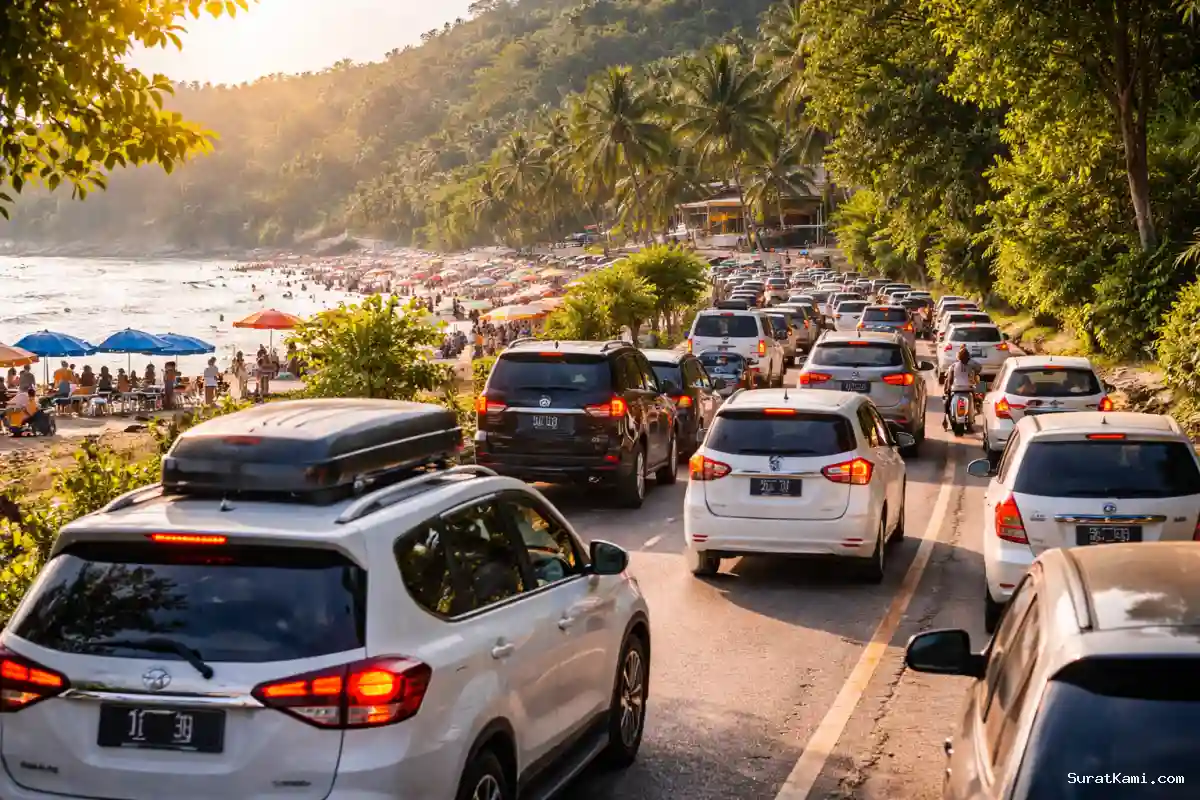 Tips Liburan Pesawaran, Hindari Macet Saat Arus Balik