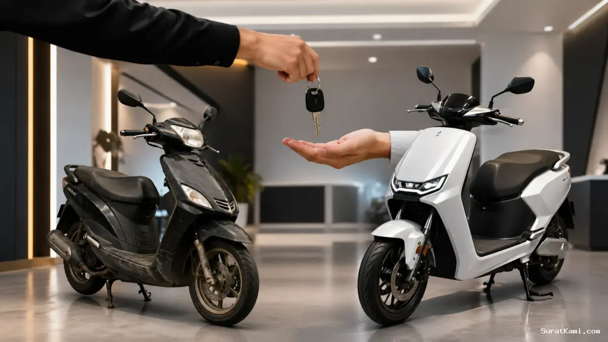 Usulan Motor Lama Tukar Tambah ke Motor Listrik Baru Muncul
