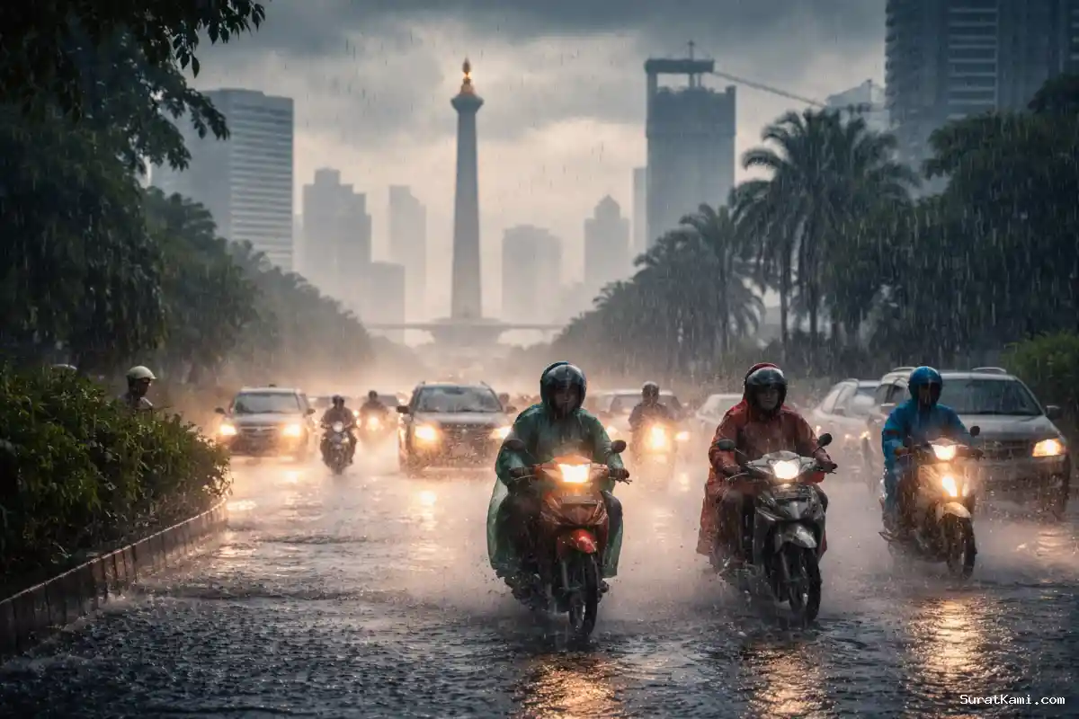 Waspada! BMKG Sebut Hujan Lebat Bisa Picu Banjir Hari Ini