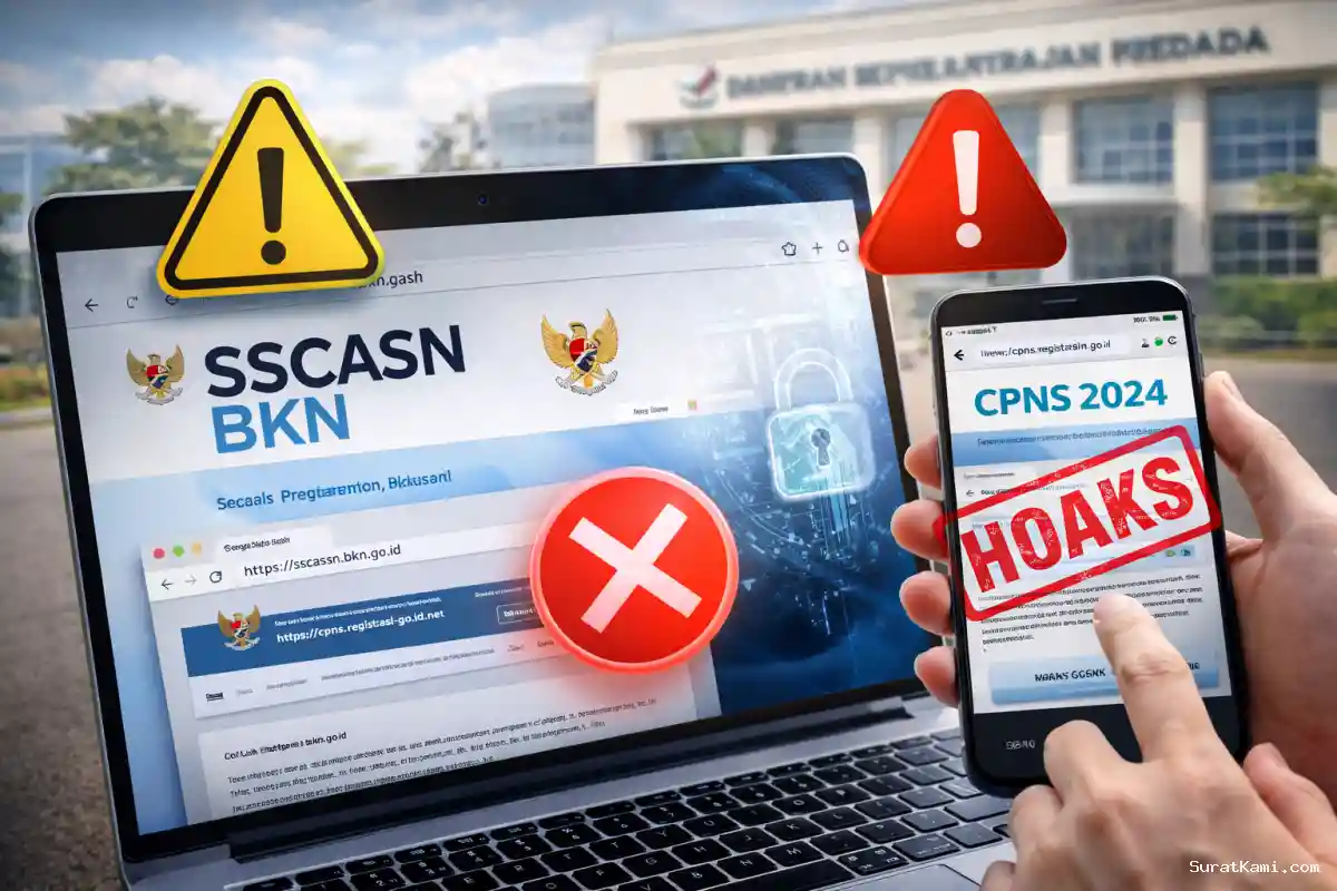 Waspada Link Hoaks, Pantau SSCASN BKN Resmi