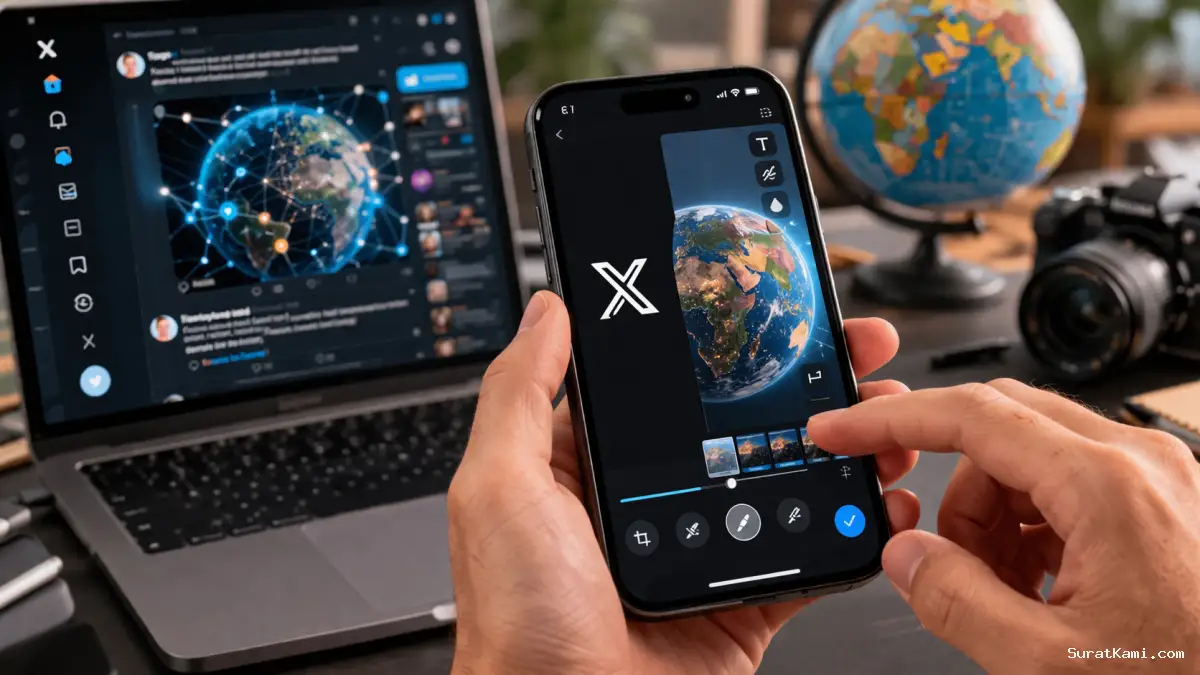 X Hadirkan Terjemahan AI dan Edit Foto Langsung