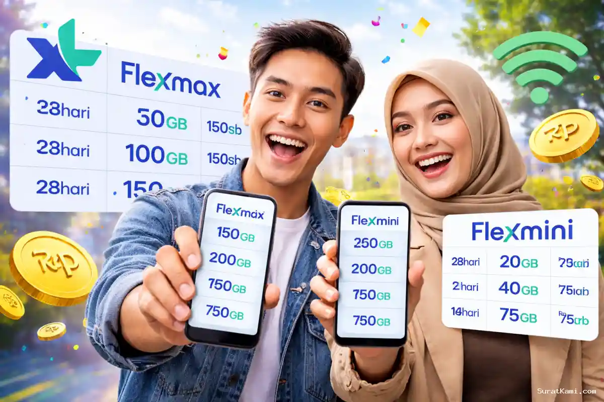 XL Luncurkan FleXmax dan FleXmini, Kuota Besar Murah