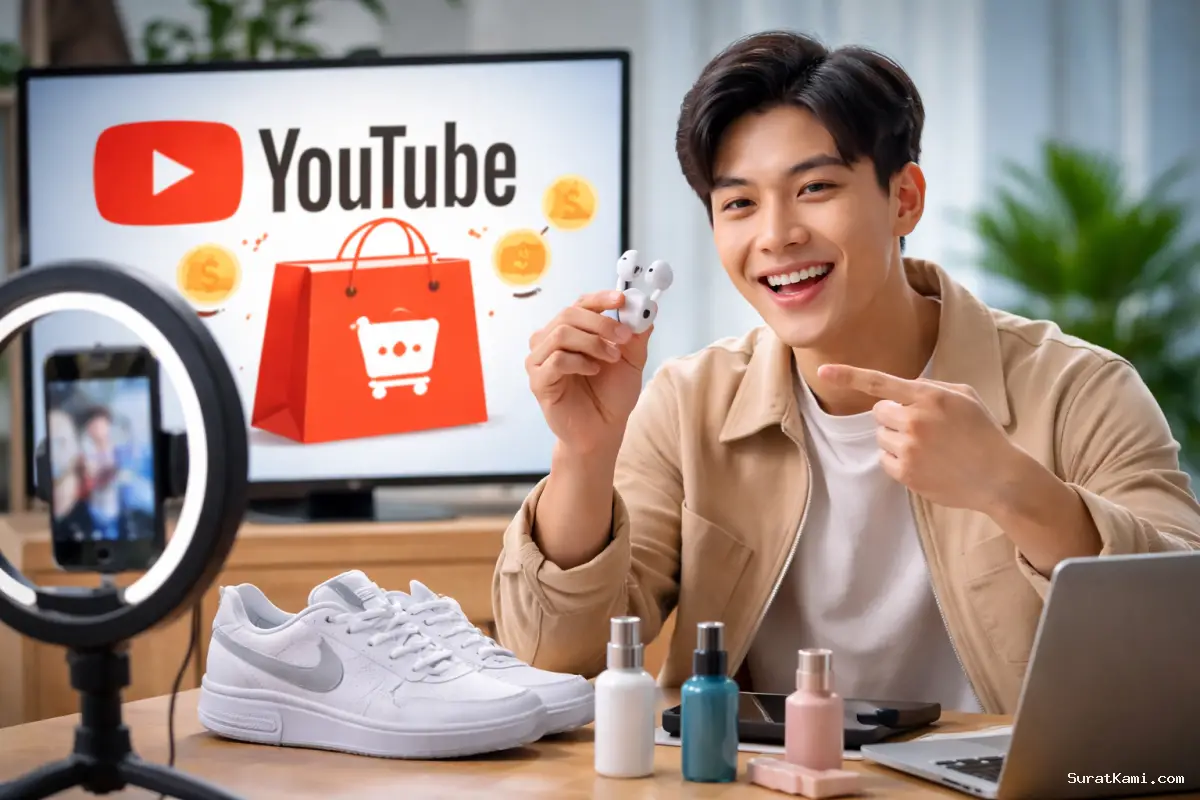 YouTube Shopping Buka Monetisasi dari 500 Subscriber