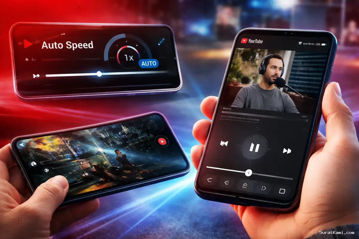 YouTube Uji Auto Speed dan Mode On-the-go Premium