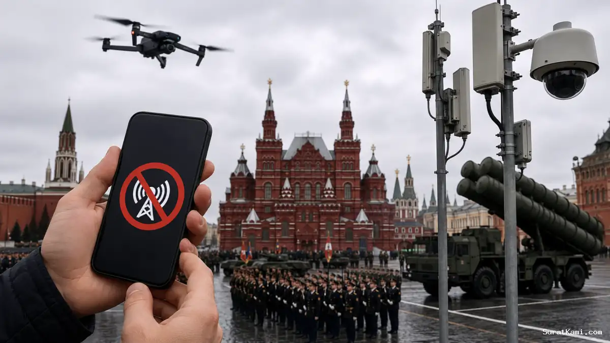 Internet Mobile Moskow Dimatikan Saat Parade Victory Day
