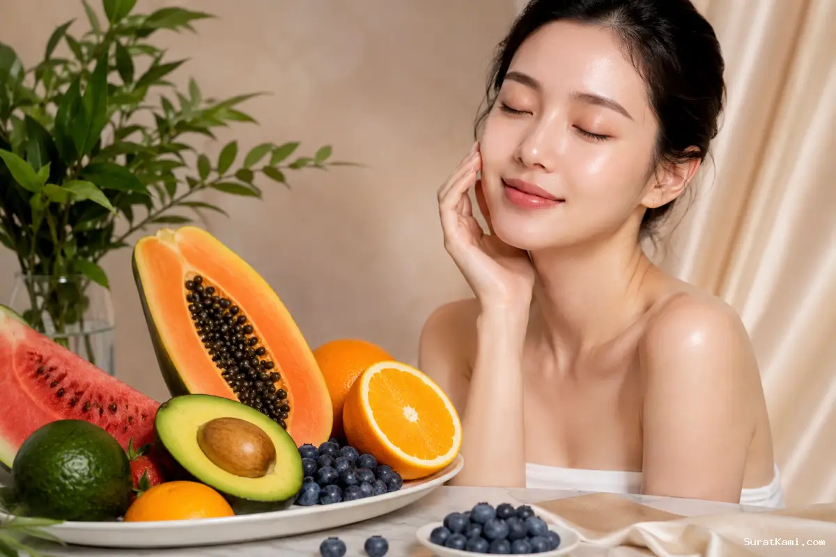 Tetap Glowing Tanpa Makeup dengan 5 Buah Awet Muda