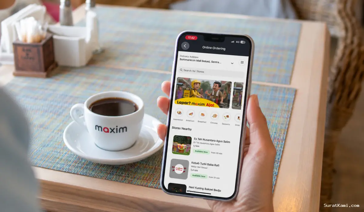 Maxim Food Cashless Tingkatkan Layanan Pemesanan Makanan