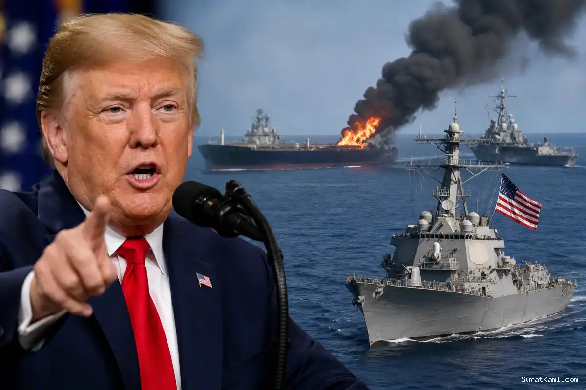 Trump Sebut Aksi AS di Selat Hormuz Seperti Bajak Laut