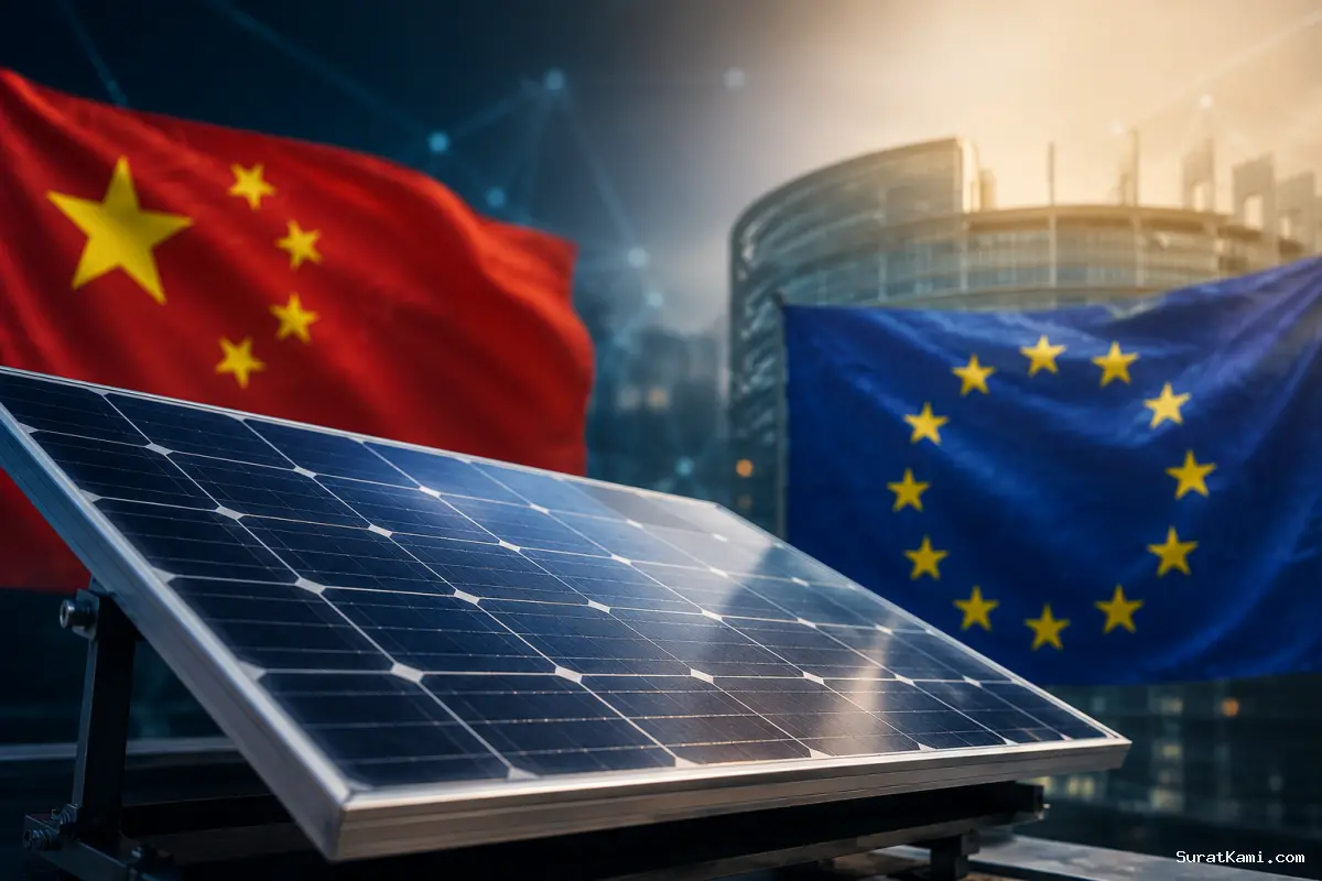 Uni Eropa Soroti Panel Surya China sebagai Ancaman Keamanan
