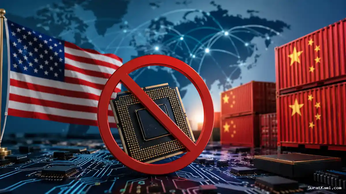 AS Larang Ekspor Chip AI ke Perusahaan China Global
