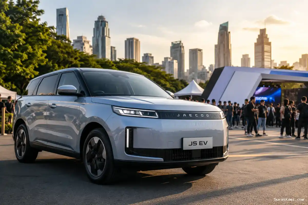 Jaecoo J5 EV Bukti Mobil Listrik Kian Diterima Konsumen