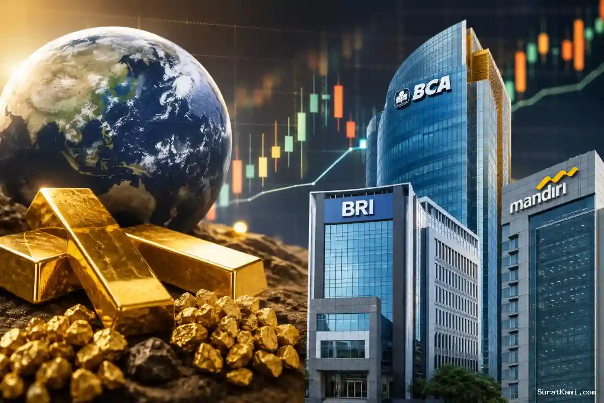 Potensi ANTM, EMAS, BUMI Masuk MSCI, Prospek BBCA dan BBRI