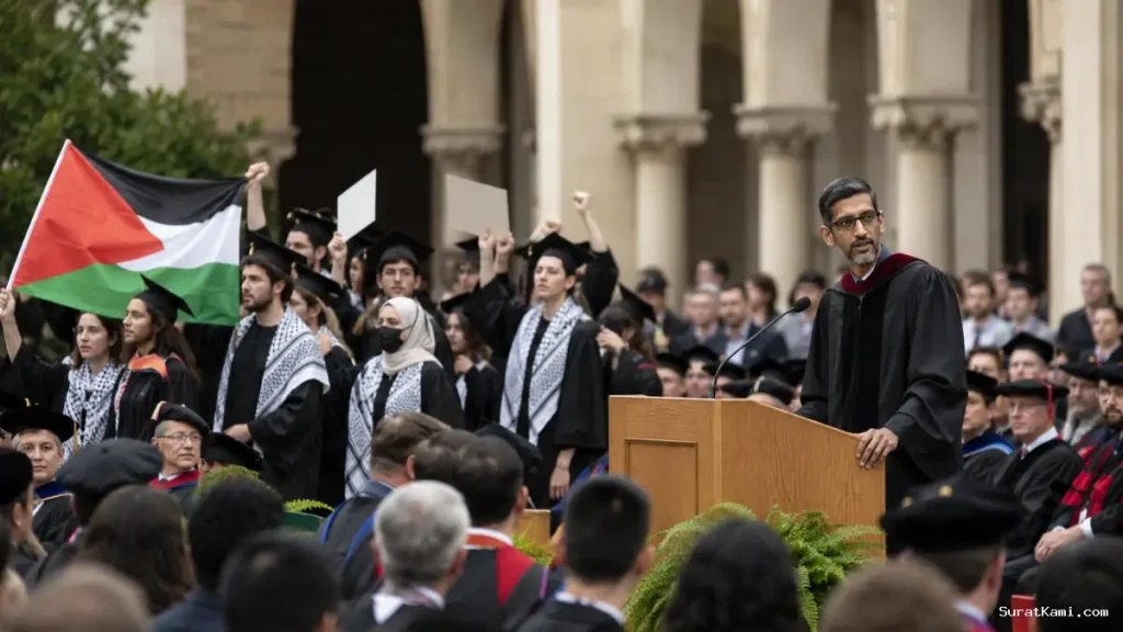 Protes Sundar Pichai di Stanford Dipicu Proyek Israel Google