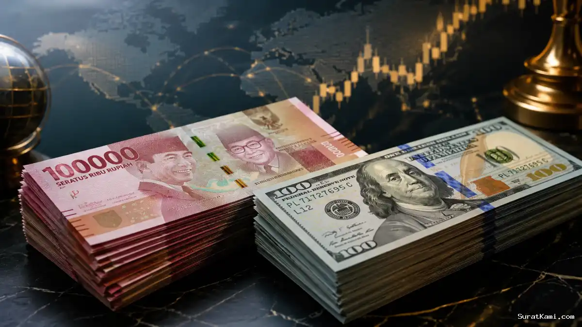 Rupiah Sentuh Rekor Terendah Baru terhadap Dolar AS