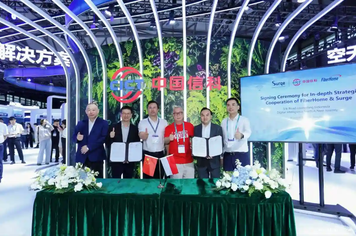 Surge dan FiberHome Perkuat Kemitraan Strategis Infrastruktur Digital Indonesia
