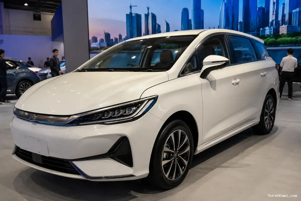 BYD M6 EV Rakitan Lokal Meluncur, Harga Tetap Rp 395 Juta