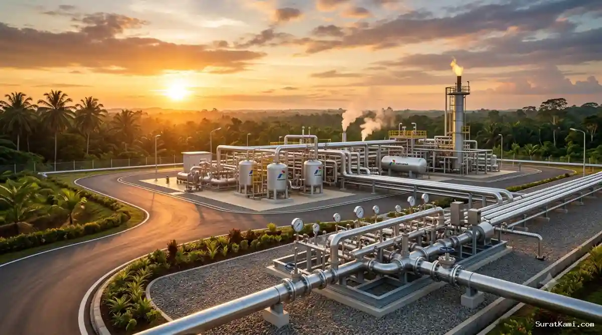 Pertamina EP Berhasil Jual Gas Perdana dari Lapangan Jambi untuk Energi Nasional