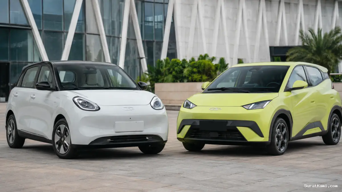 Chery Q vs BYD Atto 1, Mana Lebih Unggul?