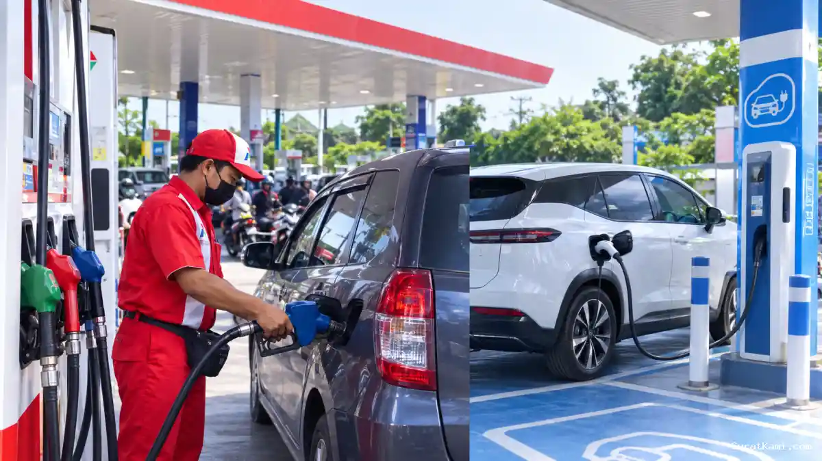 Ekonomi Sepekan: Harga BBM Turun hingga Arah Insentif EV