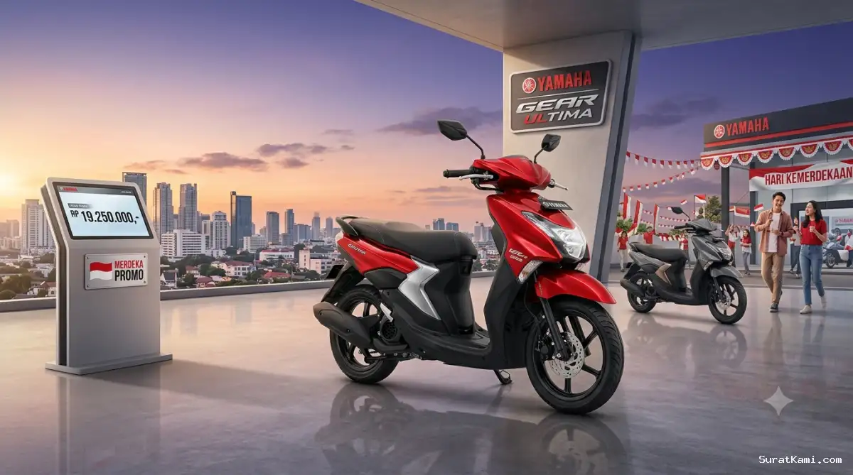Yamaha Gear Ultima Hadir Tiga Varian, Cek Harga Agustus 2026