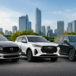 Komparasi Mazda CX-5 vs Tiggo 8 CSH vs Honda CR-V