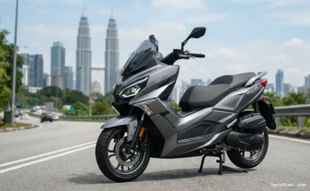 Modenas ELIT 150S Siap Ramaikan Persaingan Skutik Premium 150-160 Cc