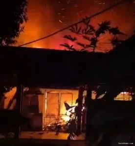 RSUD Ryacudu Kotabumi Lampung Terbakar, Polisi Selidiki Penyebab Kebakaran