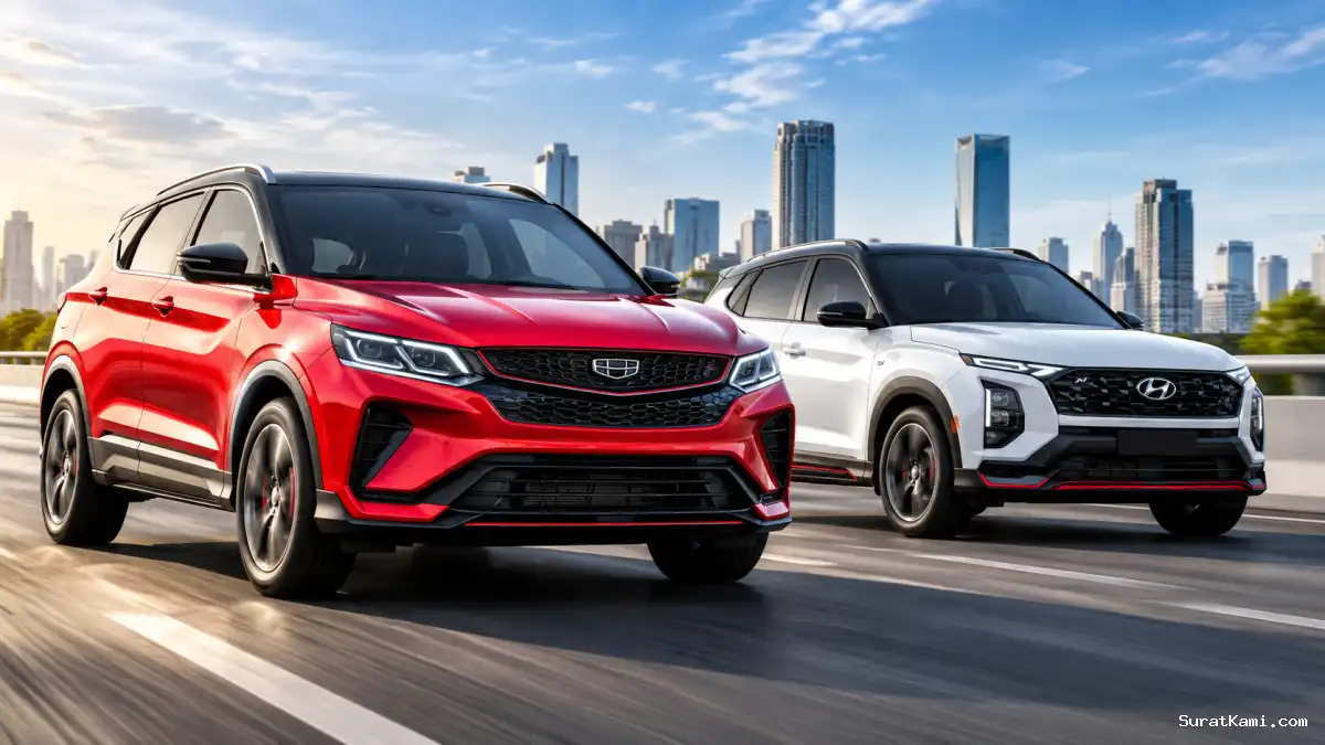 Geely Coolray Andalkan Mesin Turbo 1.499 cc, Tenaga 174 PS dan Torsi 290 Nm