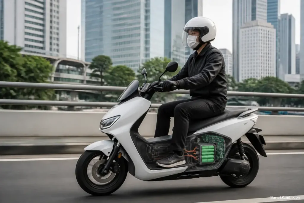 BMS dan Guncangan Jadi Perhatian dalam Keamanan Baterai Motor Listrik