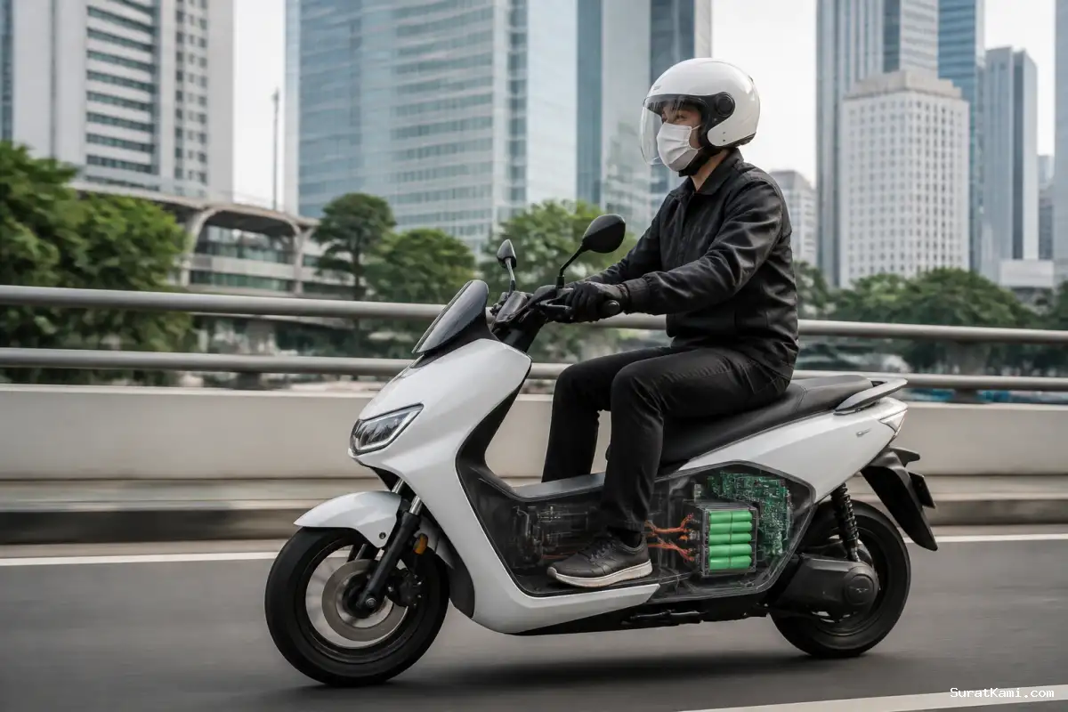 BMS dan Guncangan Jadi Perhatian dalam Keamanan Baterai Motor Listrik