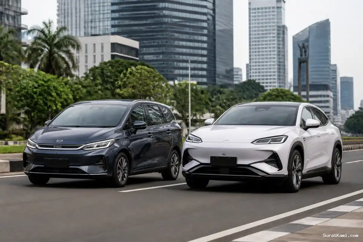 BYD M6 Memimpin 2024, Sealion 7 Unggul pada April 2025