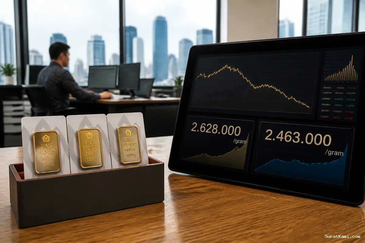 Harga Emas Antam 21 September 2026 Turun, Investor Perlu Cermati Spread