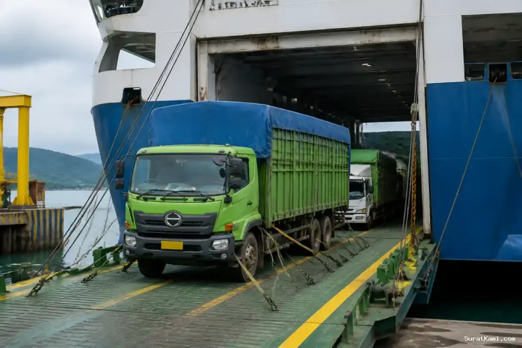 KNKT Soroti Aturan Pengikatan Kendaraan di Kapal