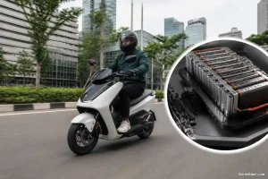 Kapasitas Baterai Jadi Kunci Menambah Jarak Tempuh Motor Listrik